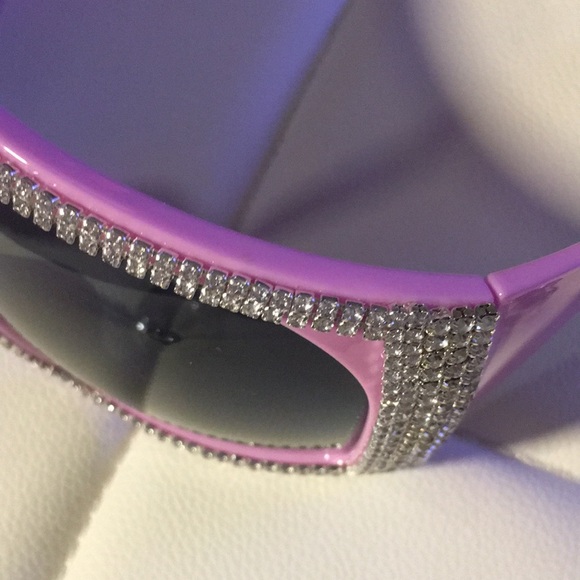 Rhinestones Sunglasses NWOT - Picture 2 of 7
